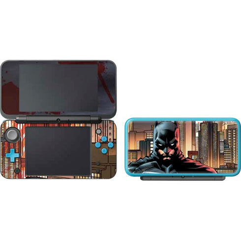 DC Comics Batman The Dark Knight Comic Art in Gotham City Nintendo 2DS XL (2017) Skin
